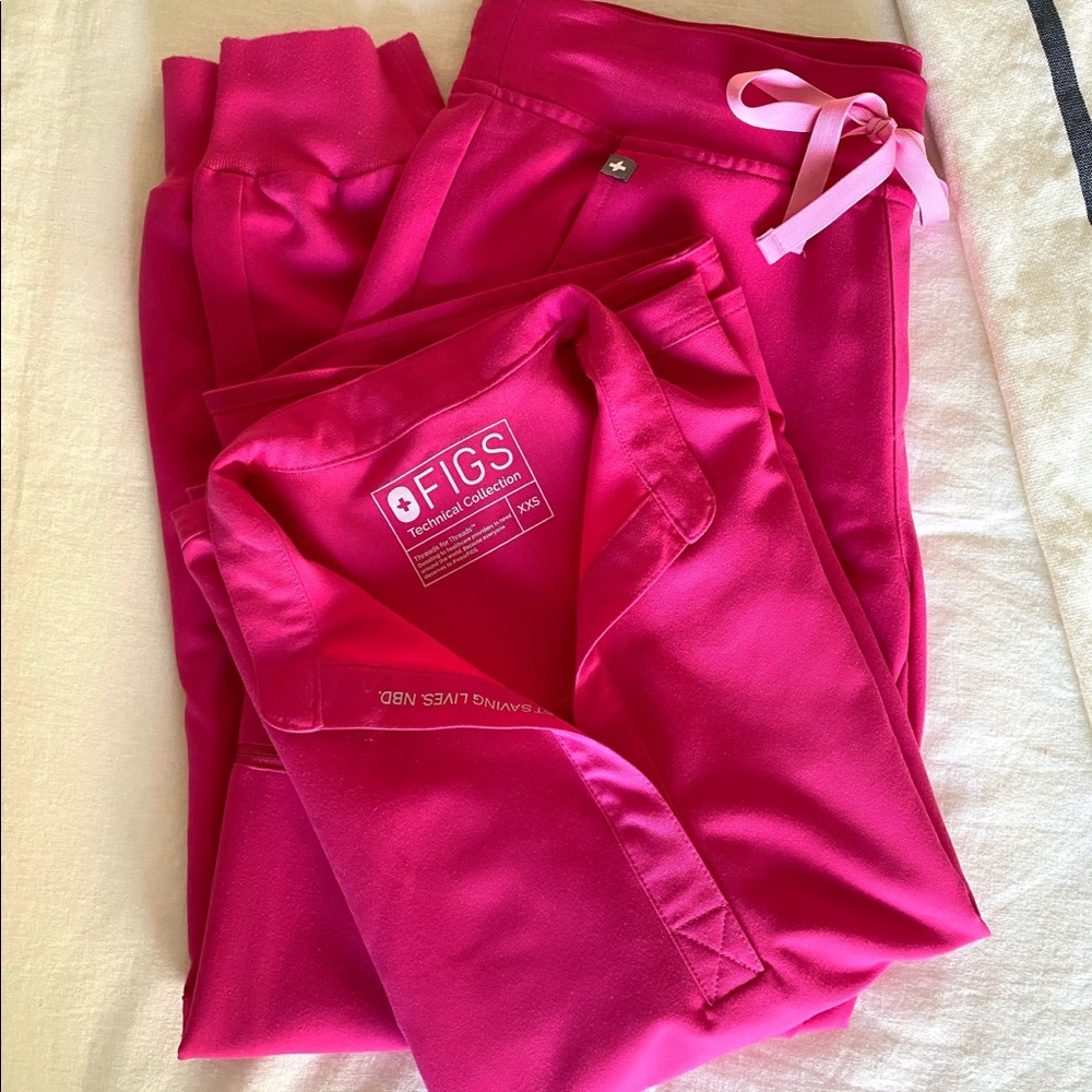 Figs Limited Edition Hot Pink.